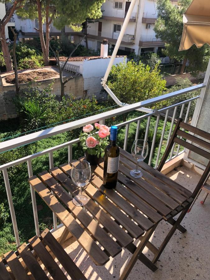 Sun Beach Apartment 아나비소스 외부 사진