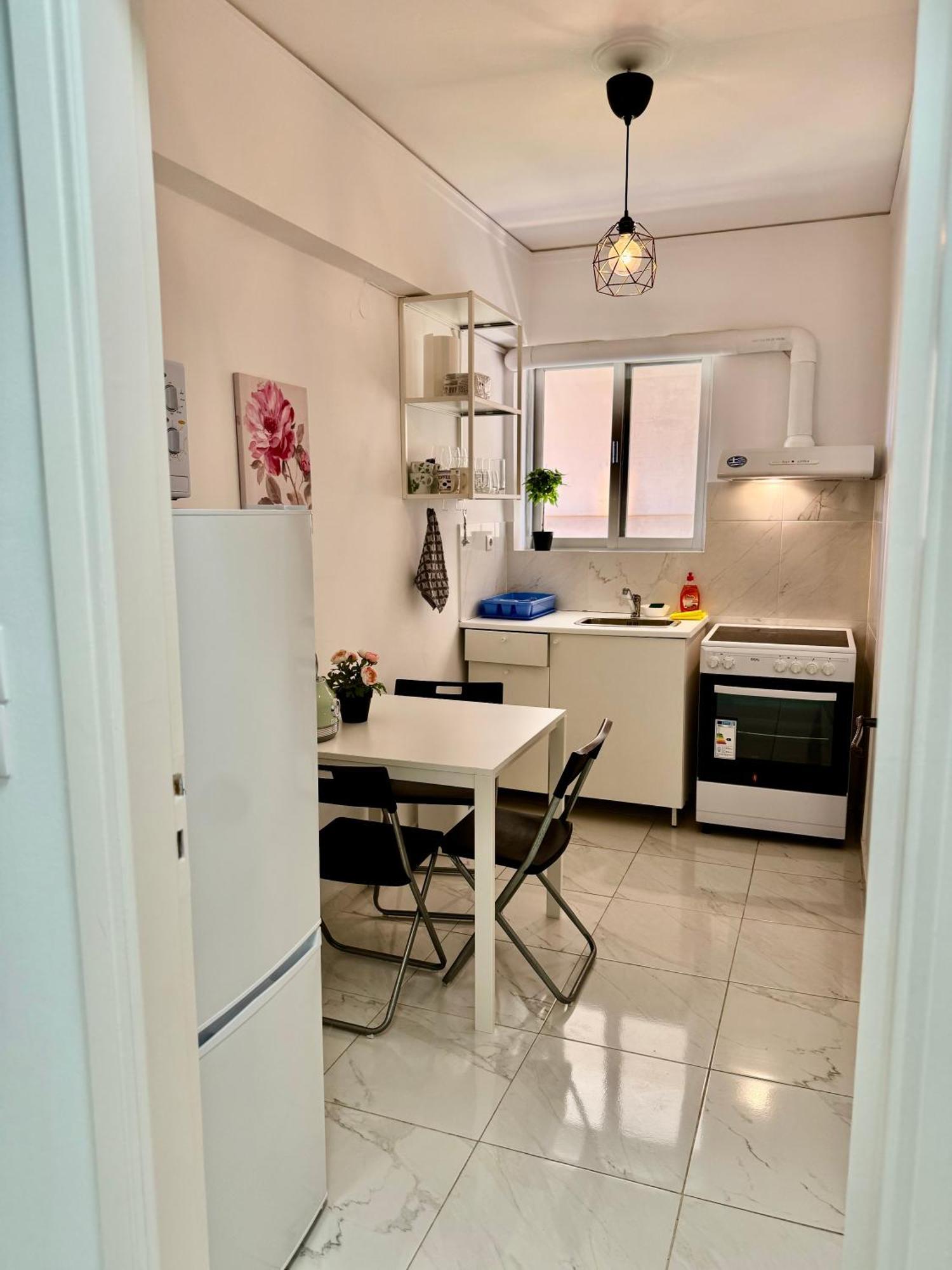 Sun Beach Apartment 아나비소스 외부 사진
